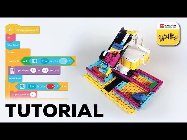 LEGO SPIKE Prime Brick Sorting Robot - Full Tutorial