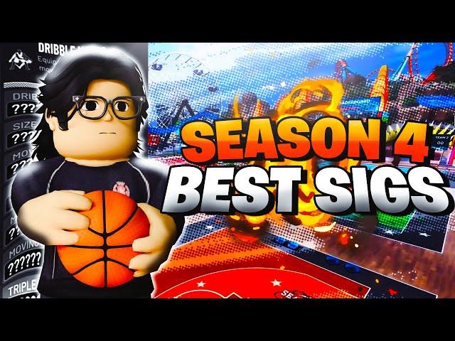 SEASON 4 BEST DRIBBLE MOVES/SIGS AND JUMPSHOT ! | Rh2 The Journey