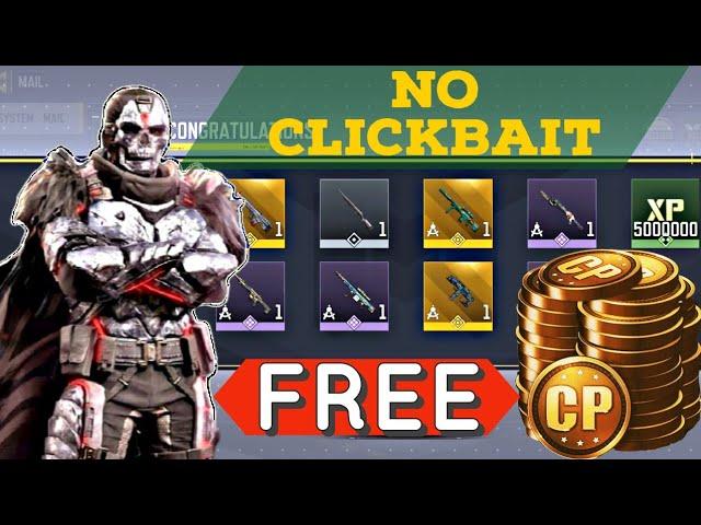 How to Get FREE CP and LEGENDARY WEAPONS || COD Mobile public test server SEASON 4 || Gaming Cafe