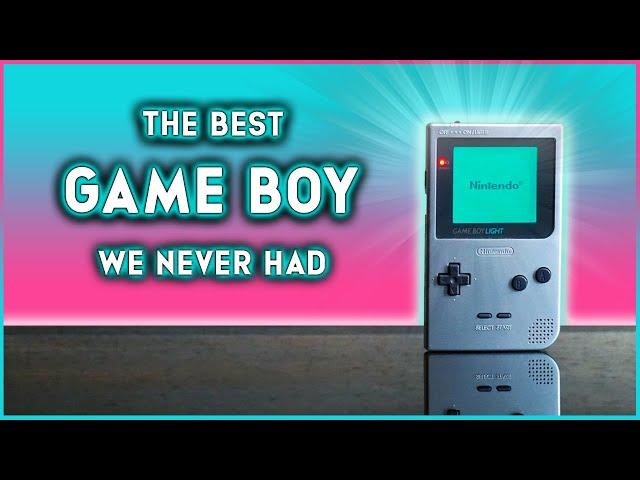 Game Boy Light - The Best Game Boy We Never Had | Neander Meander