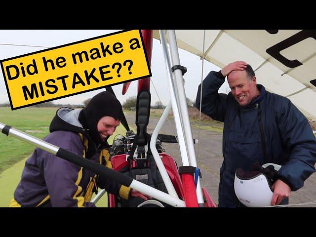 First flight reaction - Did he make the right choice - Flexwing journey