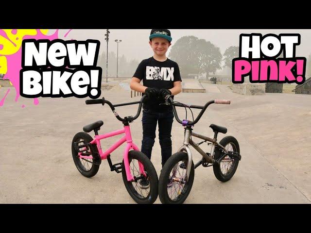 I Got a New HOT PINK Bike!