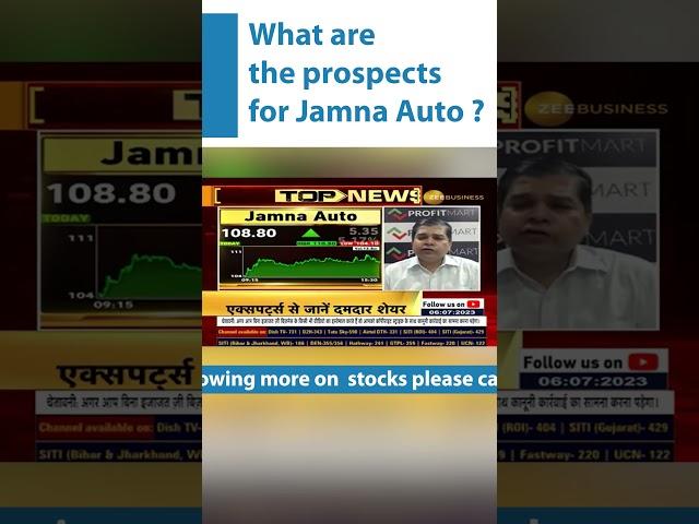 What are the prospects for Jamna Auto? | Avinash Gorakshskar