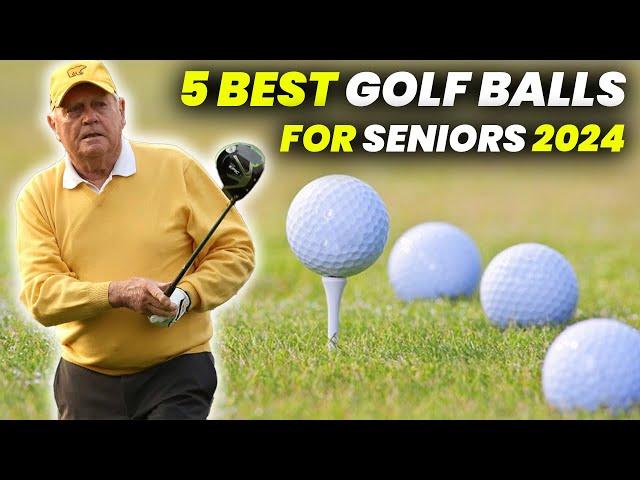 5 Best Golf Balls for Seniors 2024: Top Golf Balls for Seniors to Maximize Distance