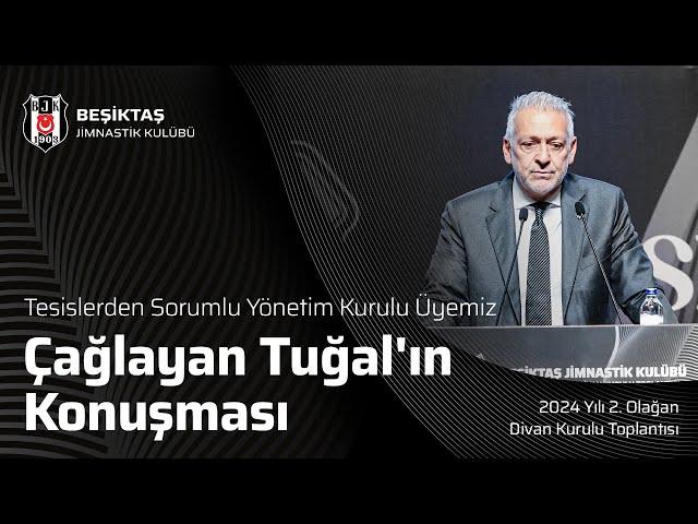 Tesislerden Sorumlu Yönetim Kurulu Üyemiz Çağlayan Tuğal'ın Konuşması | Divan Kurulu Toplantısı