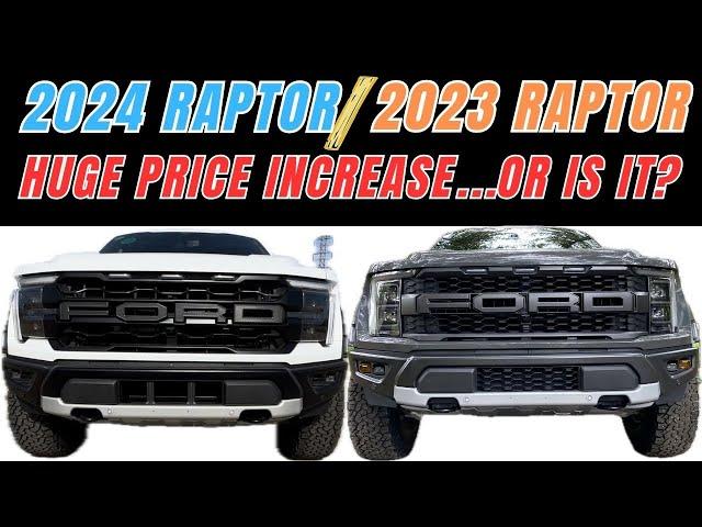 2024 Ford F-150 Raptor vs 2023 Raptor Pricing 35 package 37 package Raptor R confusing Pricing