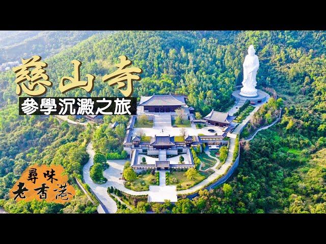 【尋味老香港】慈山寺賞桃花參學沉澱之旅｜白衣觀音內藏乾坤？乾隆年間天字第一號大藏經你見過未？｜Tsz Shan Monastery