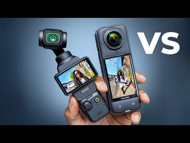 DJI Osmo Pocket 3 vs Insta360 X4. Best vlogging camera?