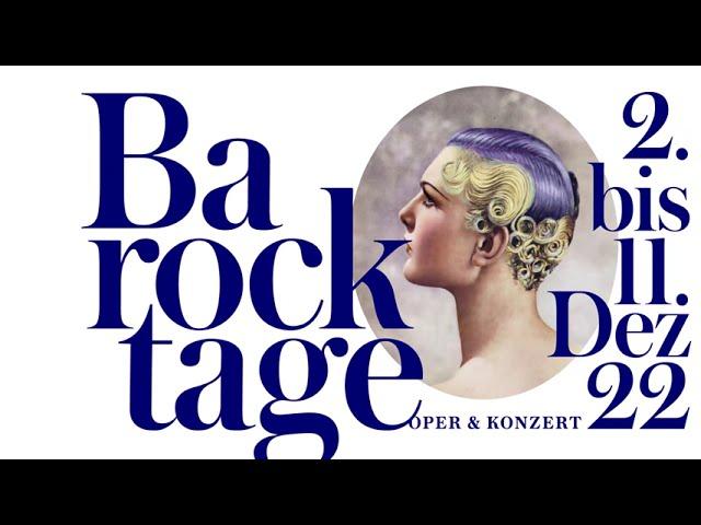 Staatsoper Unter den Linden I BAROCKTAGE 2022 - vom 2. bis 11. Dezember