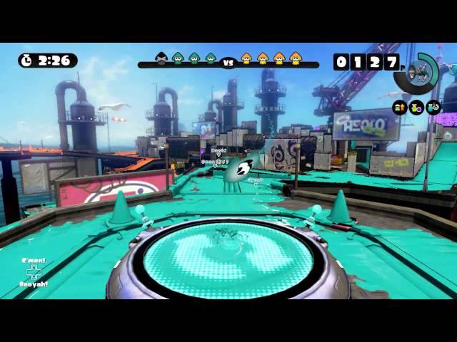 The Best Roller in the WORLD! - Splatoon Global Testfire (no commentary) - 60fps