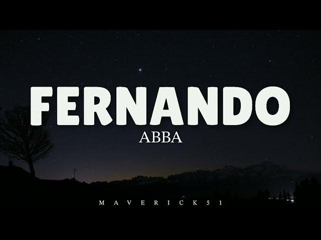 ABBA - Fernando (Lyrics) 