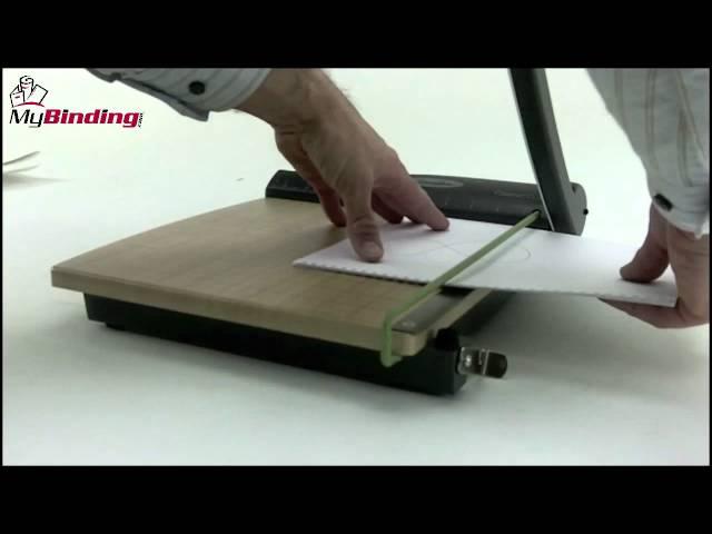 Swingline ClassicCut Pro 12 Guillotine Paper Trimmer Demo