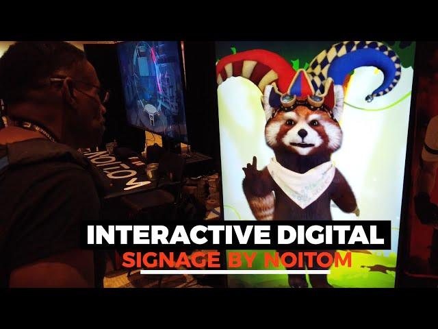 Noitom | Interactive Digital Signage with Mocap