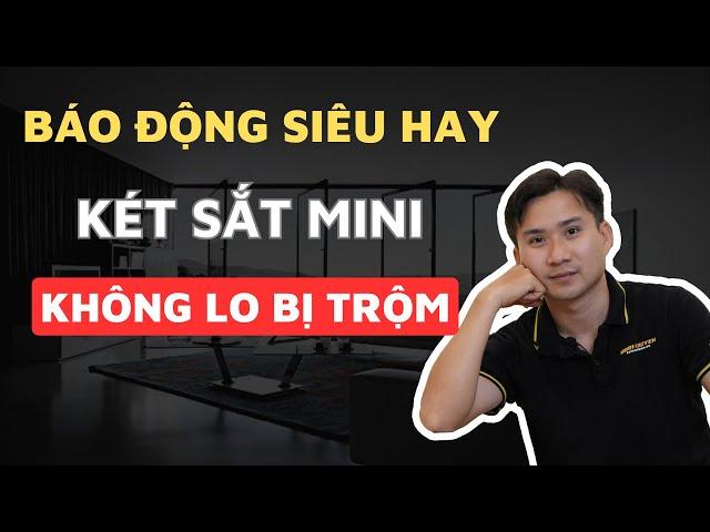 Két Sắt Mini Vân Tay Giá Rẻ: Báo Động Thông Minh Chống Trộm Tối Đa! aifeibao hk-m/d-35-ag