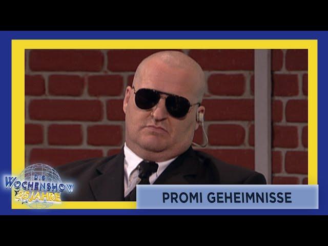 Bester Bodyguard Deutschlands enthüllt intime Promi-Geheimnisse | 25 Jahre Wochenshow