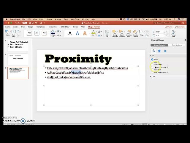 How to use PowerPoint Word Art & Customize Text