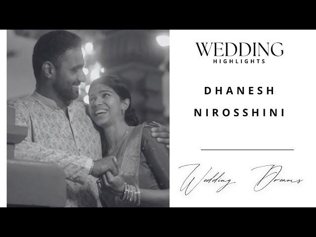 Malaysian Indian Engagement Highlights | Dhanesh Nirosshini | Wedding Dreams Videography