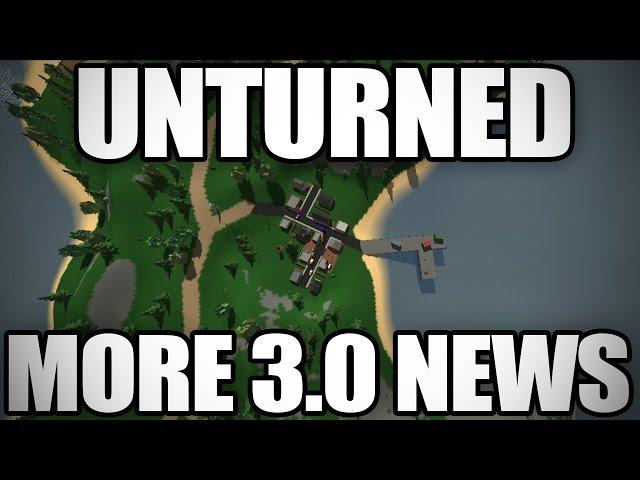 Unturned: MORE 3.0 News! (Character Specialties, Revamped Inventory, Level Editor!)