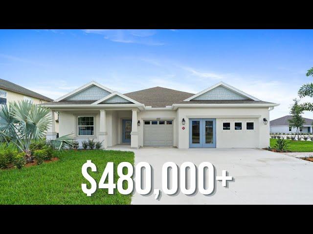 Holiday Builders | New Construction NO HOA Fees | 4 Bedroom + Den | Port St Lucie FL | Sanibel Model