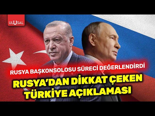 Suriye'deki gelişmeler Türkiye Rusya ilişkilerini nasıl etkiledi? Rusya Başkonsolosu açıklama yaptı