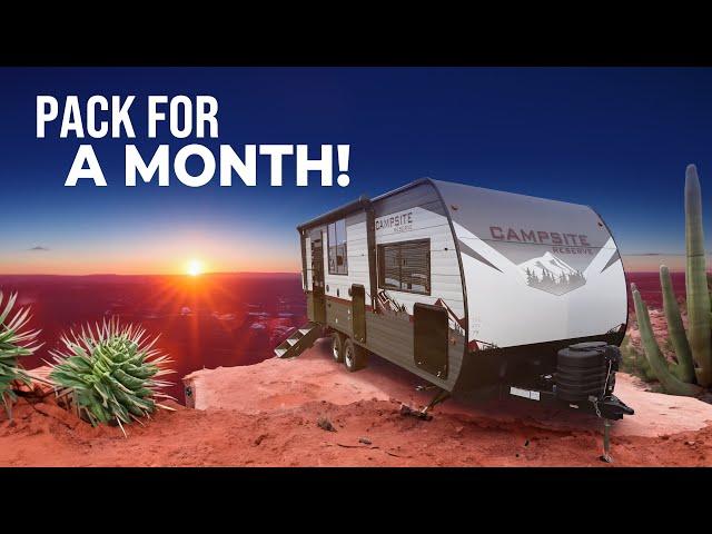 Wanna get away for a month? 2024 Forest River Campsite Reserve 23CC | RV Review