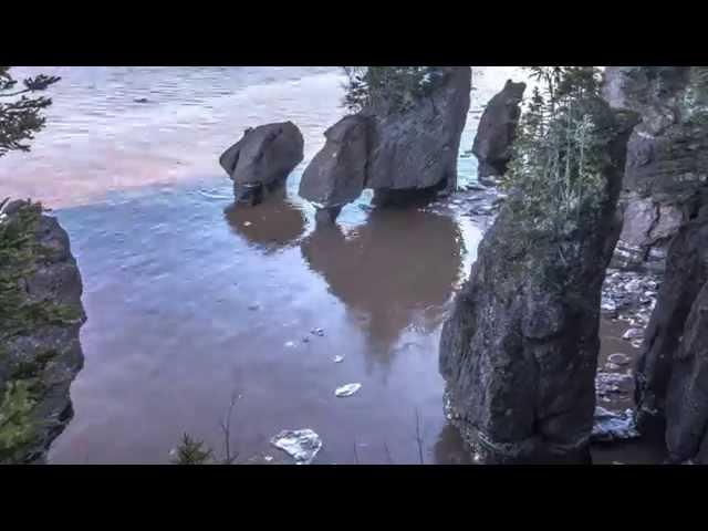 Ice Movement and Surface Currents at Hopewell Rocks