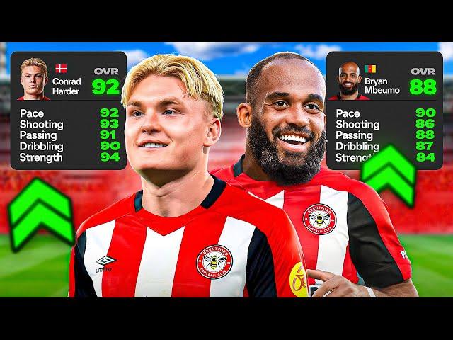 I Rebuild BRENTFORD With DANISH Wonderkids!