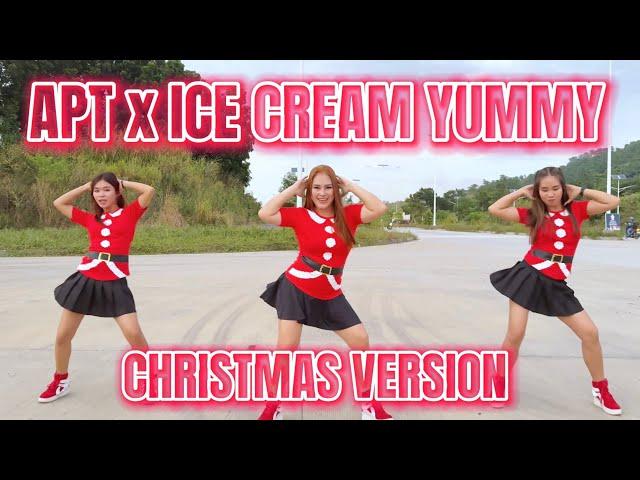 APT X ICE CREAM YUMMY CHRISTMAS VERSION | Dj Glenskie remix | Dance Workout ft. Danza Carol Angels