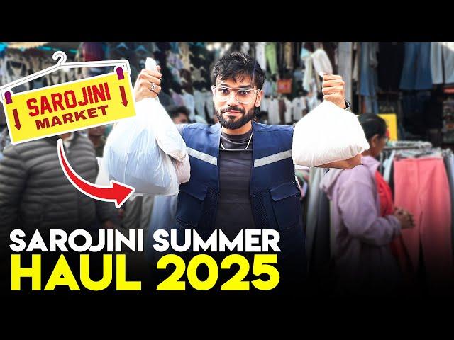 SAROJINI Nagar Summer Fashion Haul For Men *WORTH IT??* | BeYourBest Fashion by San Kalra