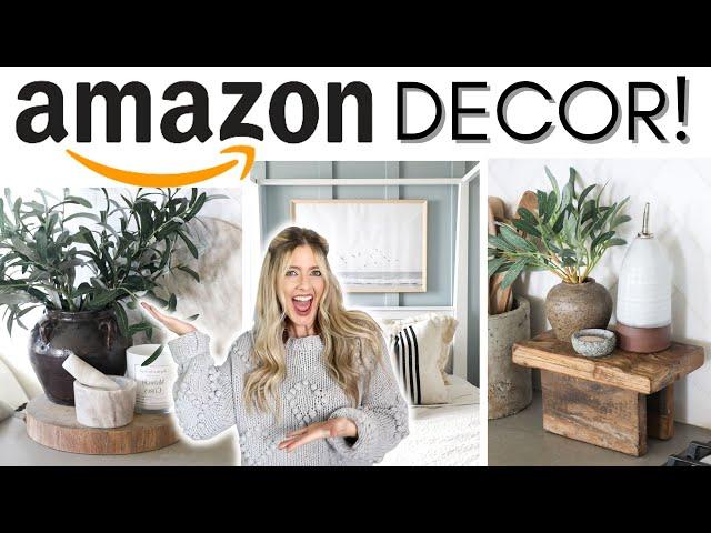 HIGH-END AMAZON HOME DECOR || DESIGNER LOOK ON A BUDGET || HOME DECORATING IDEAS