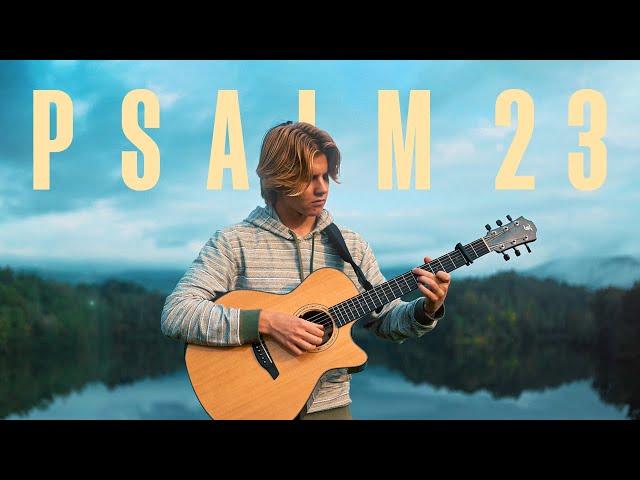 Psalm 23 - Phil Wickham ft. Tiffany Hudson | Fingerstyle Guitar Cover (With Tabs) | Titus Major