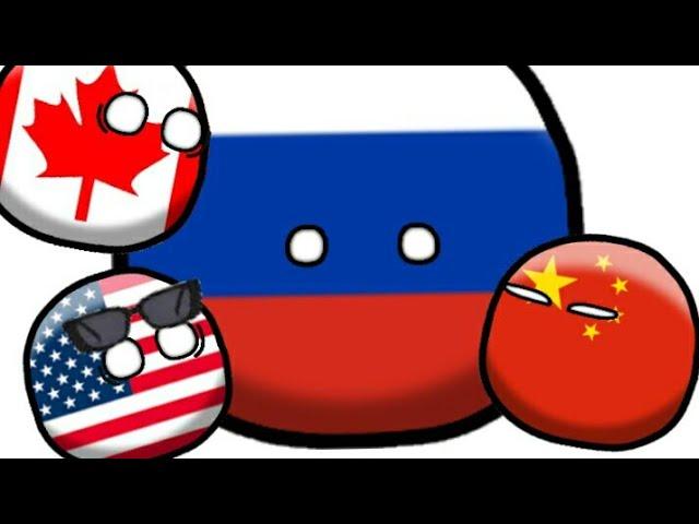 САМАЯ БОЛЬШАЯ СТРАНА В МИРЕ!!! || COUNTRYBALLS