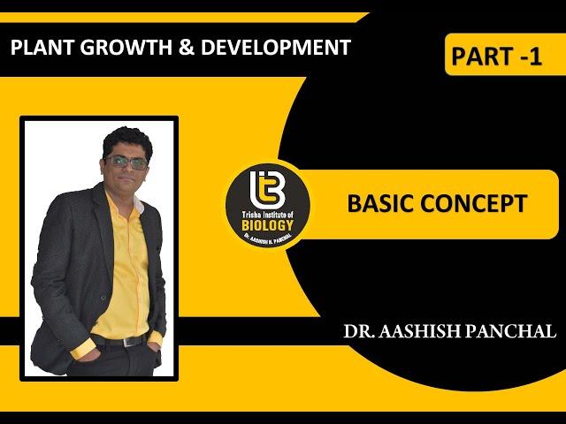 BIOLOGY : NEET/AIIMS- PLANT GROWTH & DEVELOPMENT: BASIC CONCEPTS -1