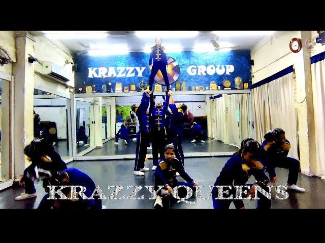 Girls Hip Hop Group Dance Performance | Rehearsals Video | Student of Krazzy Dance Academy