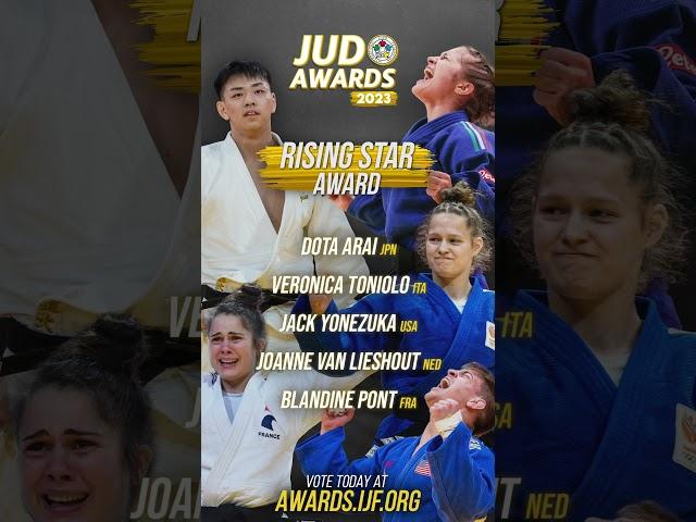 #JudoAwards ⭐️ Introducing our 2023 Rising Star nominees,  awards.ijf.org ⬅️ vote here