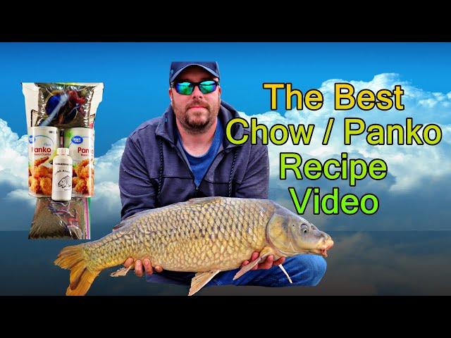 The Best How To Make Chow Panko Mix Pack Bait Recipe for Carp Fishing and Catfish