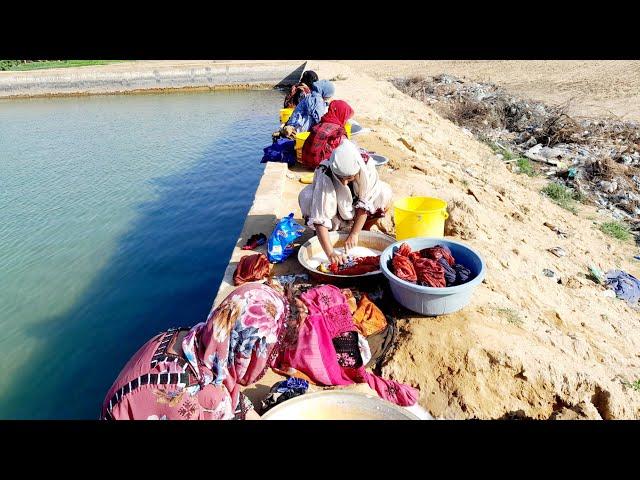 "Washday Wonders:A Light-Hearted Look At Laundry By The Fields" | Vlog