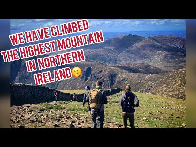 HIKE UP THE SLIEVE DONARD| HIGHEST MOUNTAIN IN NORTHERN IRELAND | 850 METRES | MOURNE MOUNTAINS