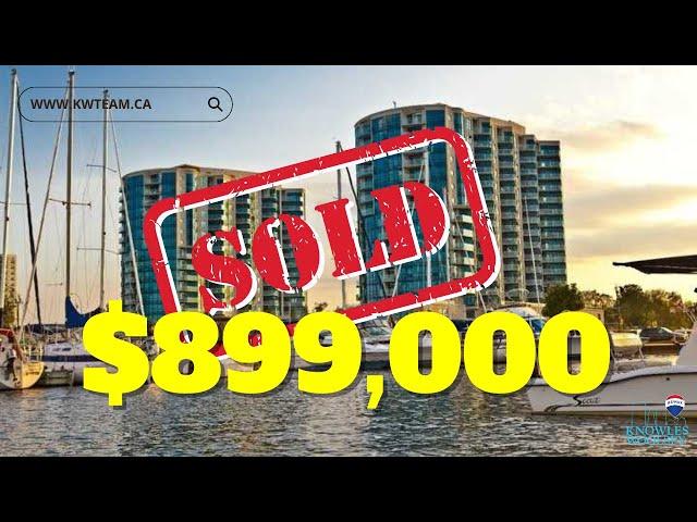 SOLD | 511 - 33 Ellen Street - 2 Bedroom Suite in Barrie's Nautica Condo Community