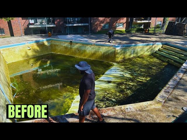 Abandoned Pool Gets EPIC Restoration | The Leon Network Pool Transformation