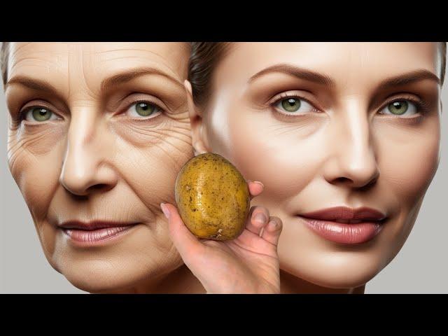 Potatoes Erases all Wrinkles on the Face! Anti-aging Skin Care! TOP Recipes