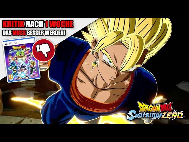 KRITIK nach 1 WOCHE Dragon Ball Sparking Zero!