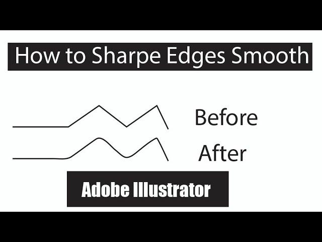 How to Sharpen edges smooth - Smooth Tool | Graphics Designer