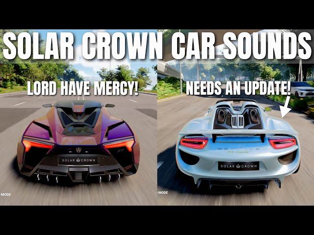 Car Sounds in Test Drive Unlimited Solar Crown are crazier than LOGIN ERRORS & Bugs