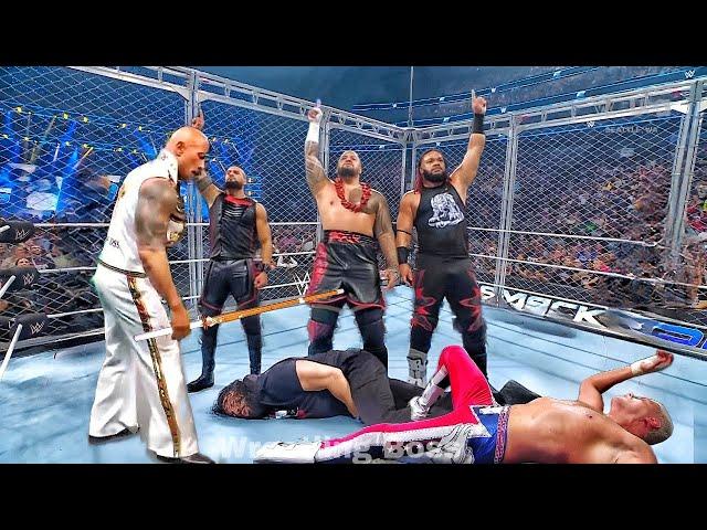 WWE 19 September 2024 Roman Reigns Help Cody Rhodes Distroy Solo Sikoa, Jacob Fatu & The Rock