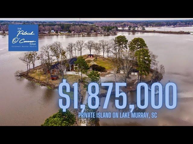 INSIDE a PRIVATE ISLAND on Lake Murray, South Carolina