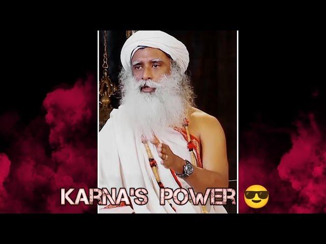 How Strong Karna Was  ? || Sadguru  About Karna || #Shorts #shorts