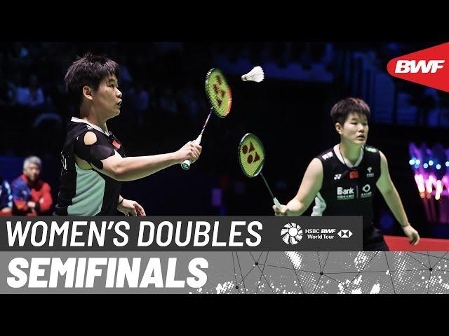 YONEX French Open 2024 | Liu/Tan (CHN) vs. Matsuyama/Shida (JPN) | SF