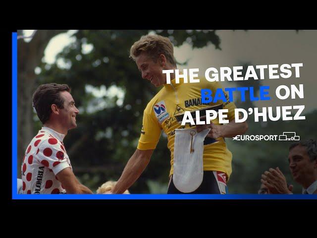 Greg Lemond and Bernard Hinault's iconic 1986 Tour de France battle | The Power of Sport | Eurosport