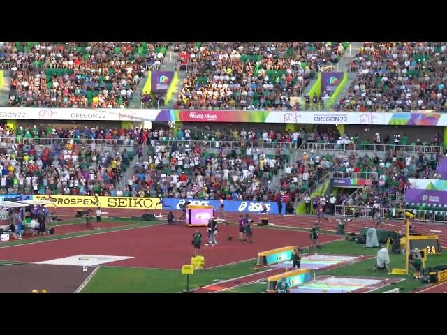 Epic Clash - Karsten Warholm vs. Rai Benjamin vs. Alison Dos Santos in 2022 World Championship 400mH